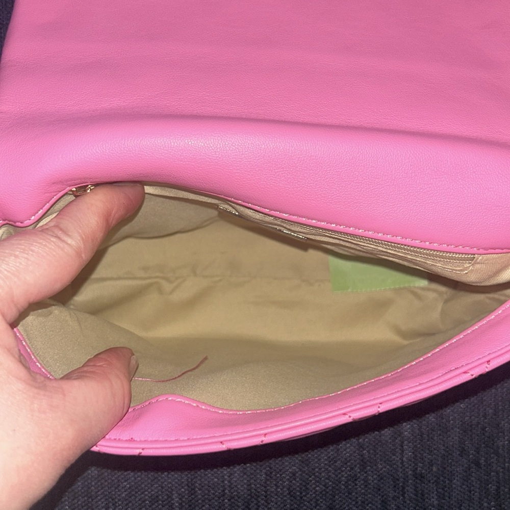 NWT Quilted Pink Handbag - Picture 3 of 6